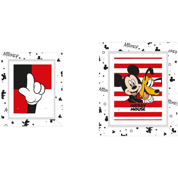 Quadro Decorativo Mickey Disney, Regina Festas - PT 4 UN