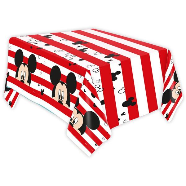 Toalha de Mesa Infantil Mickey Disney, 120cm x 200cm, Regina Festas - PT 1 UN