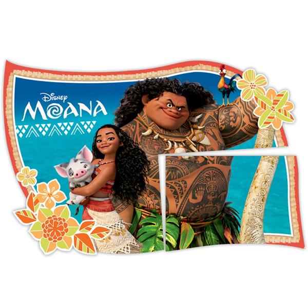 Painel Decorativo para Festa Infantil Moana, Regina Festas - PT 1 UN