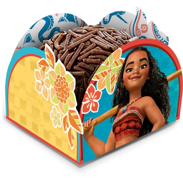 Porta-forminhas Disney, Moana, Regina Festas - PT 50 UN