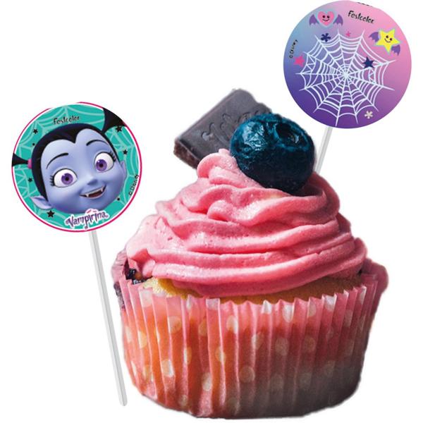 Palito Decorativo Vampirina, Festcolor - PT 8 UN