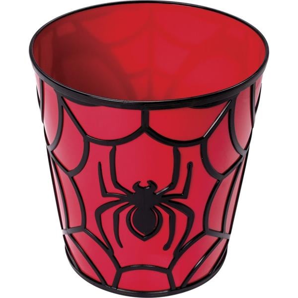 Balde para Pipoca, Homem Aranha Spiderman Marvel, em Alto-relevo, 2L, Plasutil - PT 1 UN