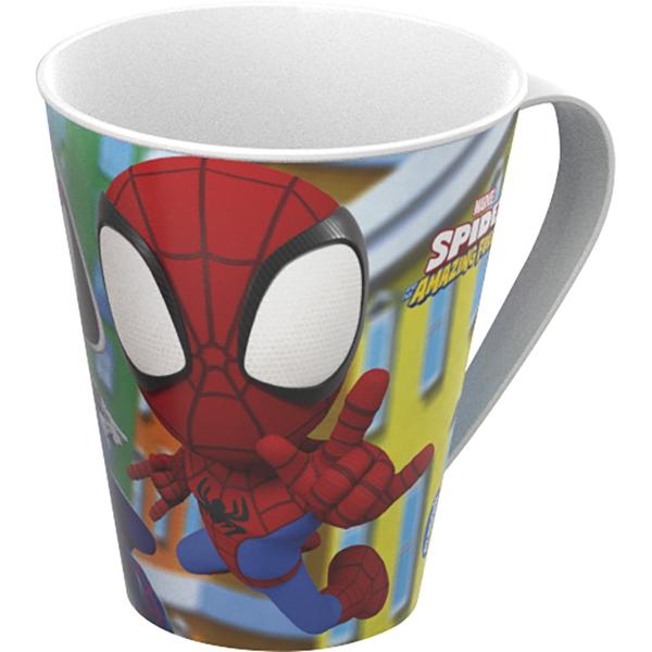 Caneca de Plástico Infantil, Spidey, Plasutil - PT 1 UN