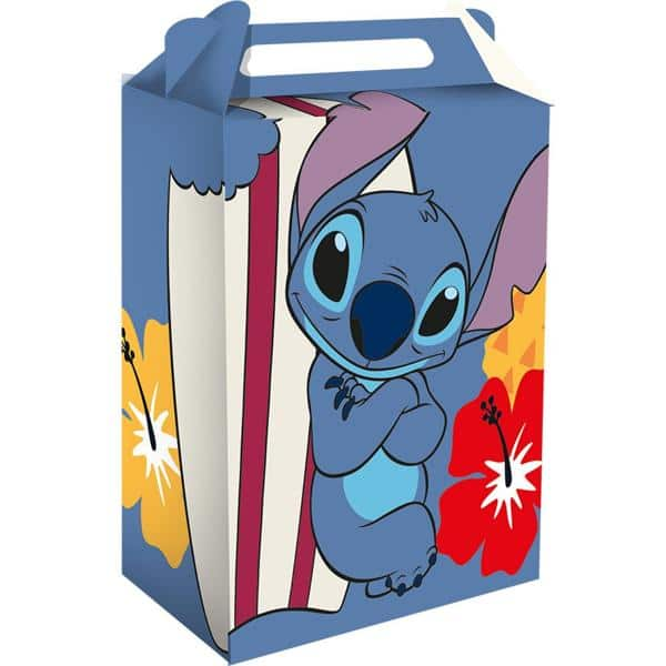 Caixa Maleta, Stitch Disney, Festcolor - PT 8 UN