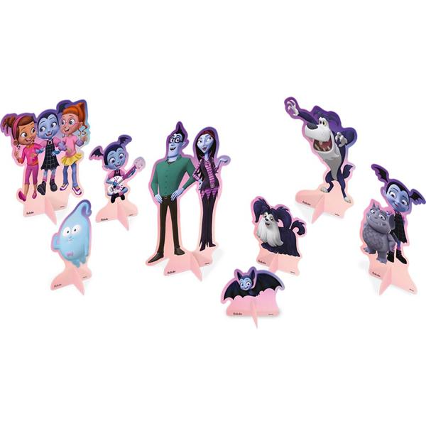 Decoração de Mesa Infantil Vampirina, Festcolor - PT 8 UN