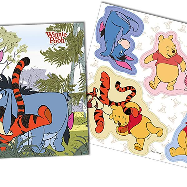 Kit Decorativo para Festa Ursinho Pooh Disney, Festcolor - PT 1 UN