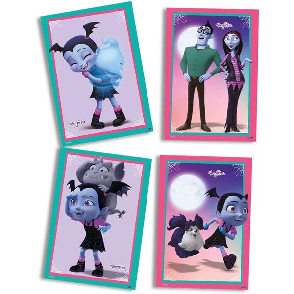 Quadro decorativo, Vampirina, Festcolor - PT 4 UN