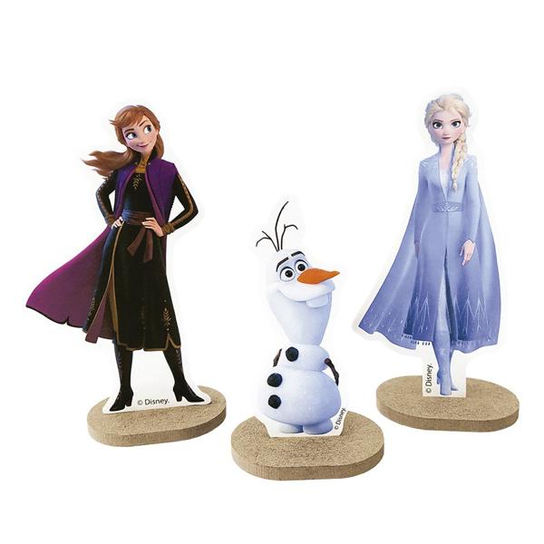 Decoração de Mesa Infantil Frozen, Grinfest - PT 3 UN