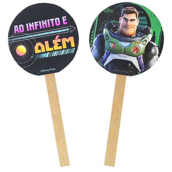 Palito Decorativo Buzz Lightyear, Grinfest - PT 2 UN