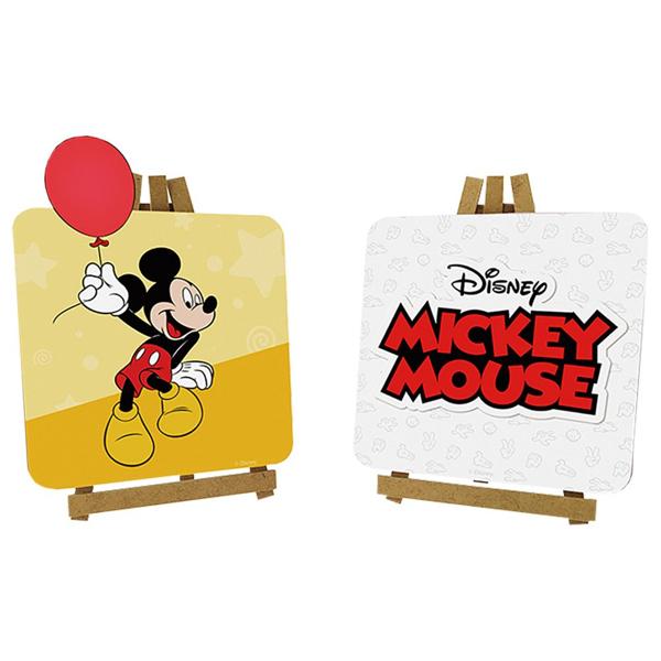 Kit Mini Cavalete MDF, Mickey mouse, Grinfest - PT 2 UN