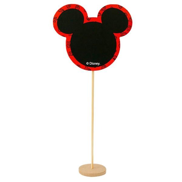 Mini Lousa Infantil Disney, Mickey Disney, em MDF, Grinfest - PT 1 UN