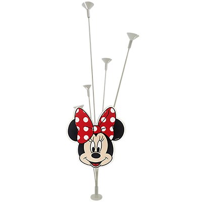 Suporte para Balão de Mesa Minnie Disney, em MDF, Grinfest - PT 1 UN