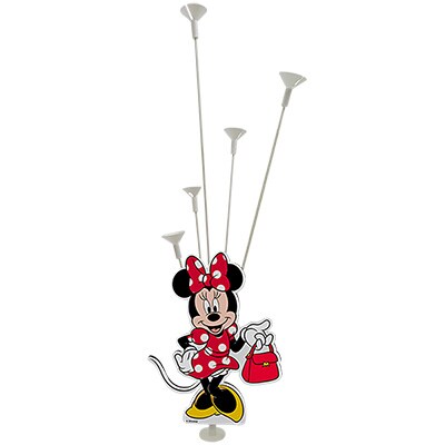 Suporte para Balão de Mesa Minnie Disney, em MDF, Grinfest - PT 1 UN