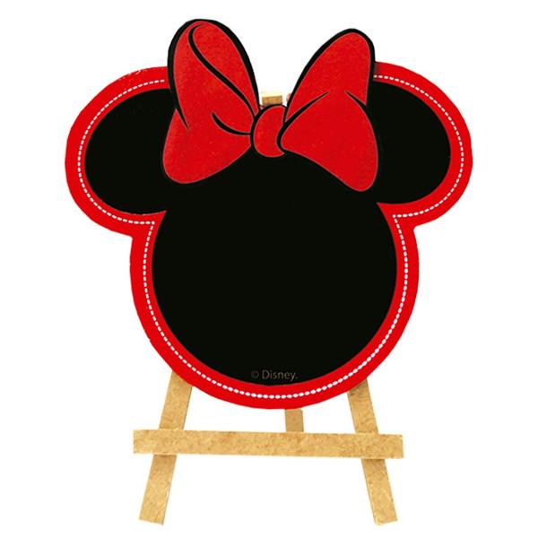 Mini Lousa Infantil Disney, Minnie Mouse, em MDF, Grinfest - PT 1 UN