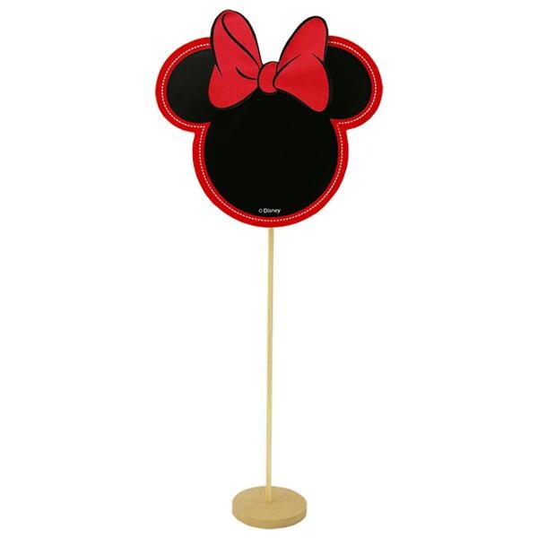 Mini Lousa Infantil Disney, Minnie Disney, em MDF, Grinfest - PT 1 UN