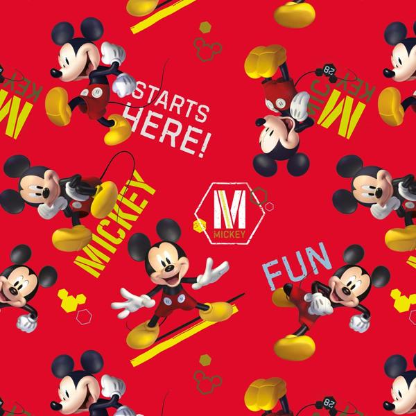 Saco de Presente Infantil Disney, Mickey Disney, 69 x 89cm, Cromus - PT 25 UN