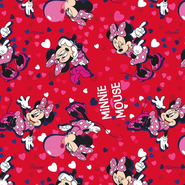 Saco de Presente Infantil Disney, Minnie Mouse, 69cm x 89cm, Cromus - PT 25 UN