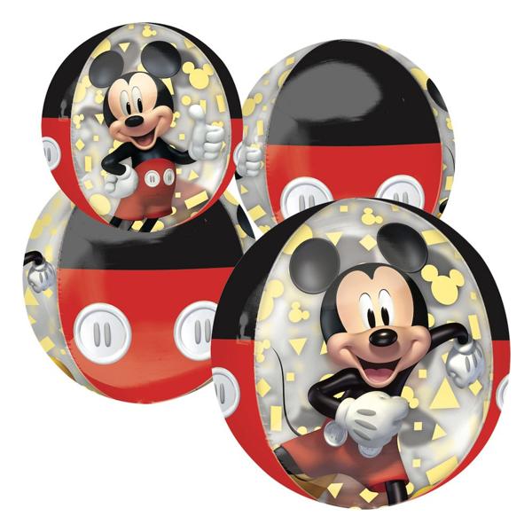 Balões de Aniversário, Mickey Disney Clássico, Metalizado, 16", Cromus - PT 1 UN