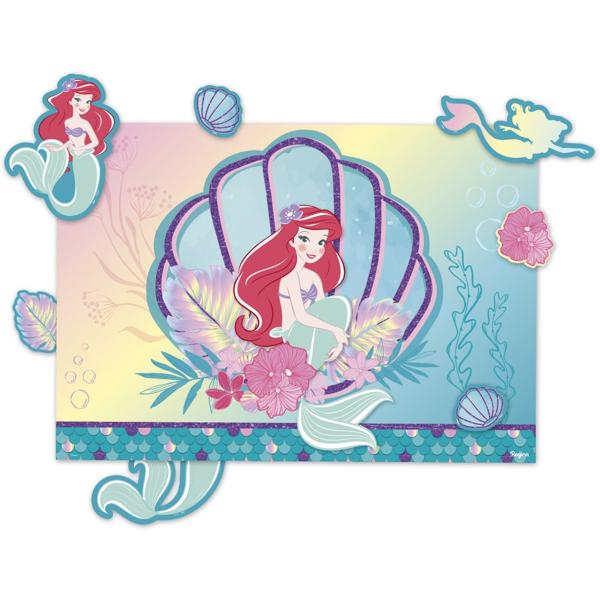 Kit Decorativo para Festas Ariel, A Pequena Sereia, Regina Festas - 1 UN