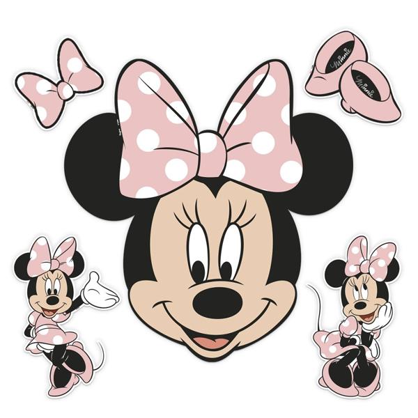 Kit Decorativo para Festa Minnie Disney Rosa, Regina Festas - 1 UN