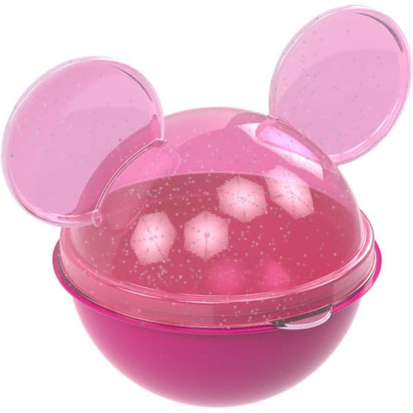 Porta Mix Infantil Minnie Mouse, Grande, Rosa, Plasutil - PT 1 UN