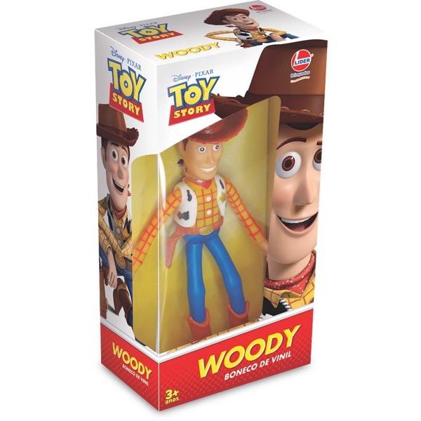 Boneco de vinil, Woody, 2588, Lider Brinquedos - CX 1 UN