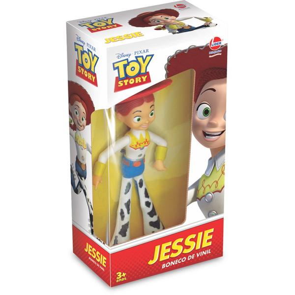 Boneco de vinil, Jessie, 2590, Lider Brinquedos - CX 1 UN