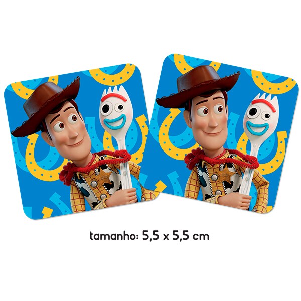 Jogo da Memória Toy Story 4, Toyster - CX 1 UN