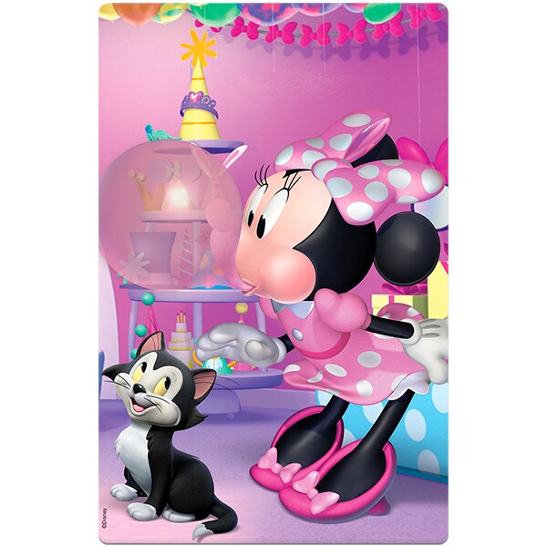 Quebra-Cabeça Minnie Mouse, 100 Peças, Toyster - CX 1 UN