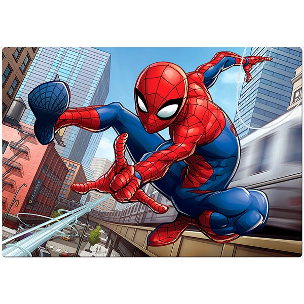 Quebra-Cabeça Grandão Homem-Aranha, Peças Grandes, 120 Peças, Toyster - CX 1 UN