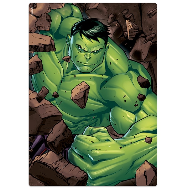 Quebra-Cabeça Hulk, 60 Peças, Toyster - CX 1 UN