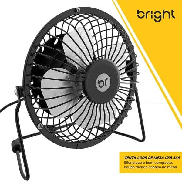 Ventilador portátil USB Fan 0336 Bright CX 1 UN