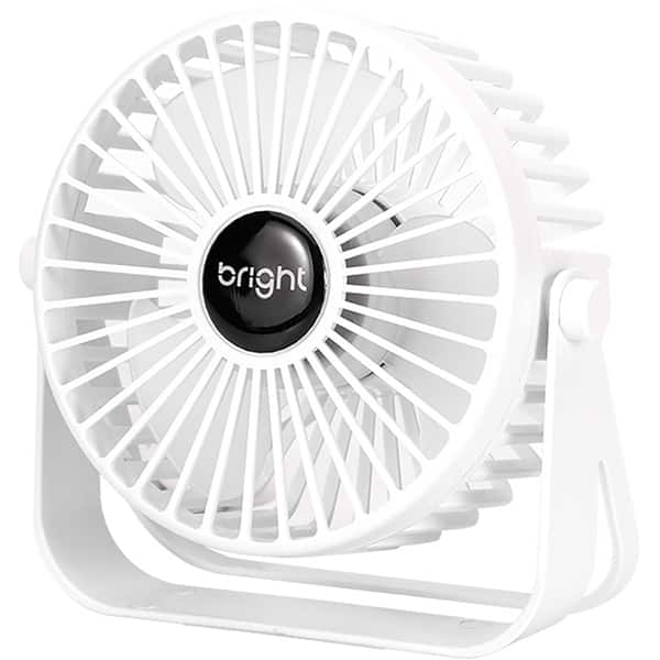 Ventilador portátil USB mini, Branco, VN007, Bright - CX 1 UN