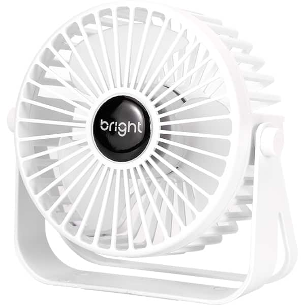 Ventilador portátil USB mini, Branco, VN007, Bright - CX 1 UN