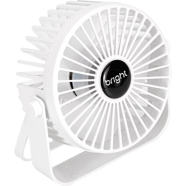 Ventilador portátil USB mini, Branco, VN007, Bright - CX 1 UN