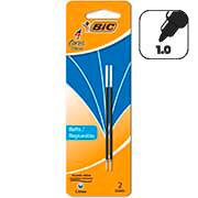 Refil para caneta esferográfica de 4 cores, BIC - BT 2 UN Refil para caneta esferográfica de 4 cores, BIC - BT 2 UN