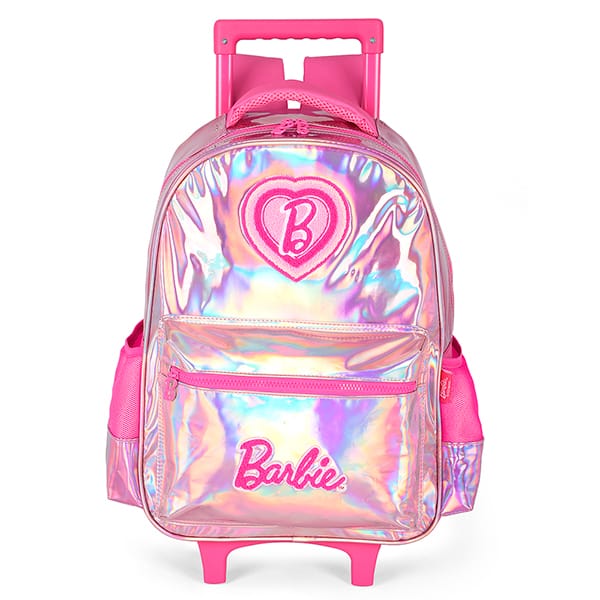 Mochila escolar com rodas, Barbie Pink, IC42722BB0, Luxcel - PT 1 UN Mochila escolar com rodas, Barbie Pink, IC42722BB0, Luxcel - PT 1 UN