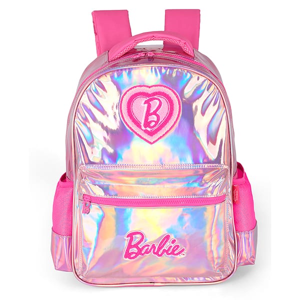 Mochila escolar em poliéster, Barbie, Rosa, IS42721BB0200U, Luxcel - PT 1 UN Mochila escolar em poliéster, Barbie, Rosa, IS42721BB0200U, Luxcel - PT 1 UN