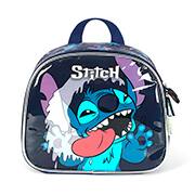 Lancheira escolar Stitch, Disney, Azul, LA42373SC0200U, Luxcel - PT 1 UN