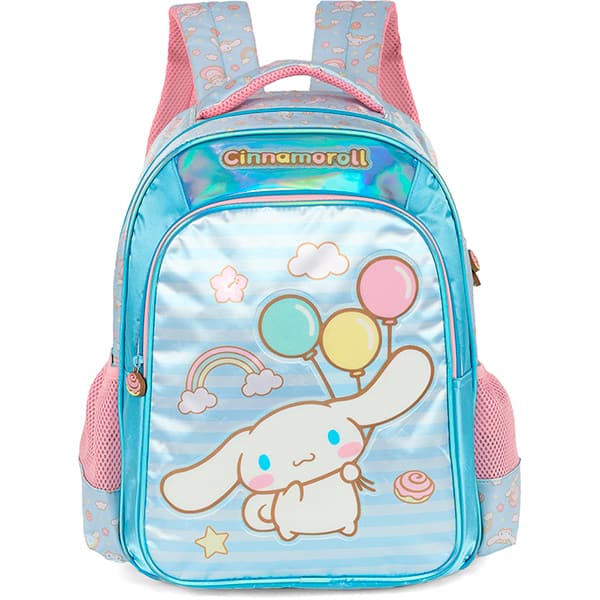 Mochila em poliéster Amigos da Hello Kitty, Cinnamoroll, Azul, IS42441SR0200U, Luxcel - PT 1 UN Mochila em poliéster Amigos da Hello Kitty, Cinnamoroll, Azul, IS42441SR0200U, Luxcel - PT 1 UN