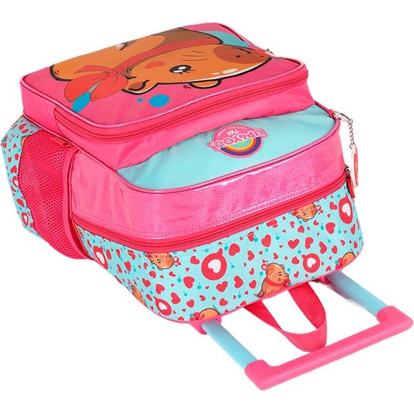 Mochila escolar com rodas, Up4you Capivara, Rosa, IC42112UP0310U, Luxcel - PT 1 UN Mochila escolar com rodas, Up4you Capivara, Rosa, IC42112UP0310U, Luxcel - PT 1 UN