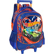 Mochila poli. c/ rodas Hot Wheels azul IC42612HW0 Luxcel PT 1 UN Mochila poli. c/ rodas Hot Wheels azul IC42612HW0 Luxcel PT 1 UN