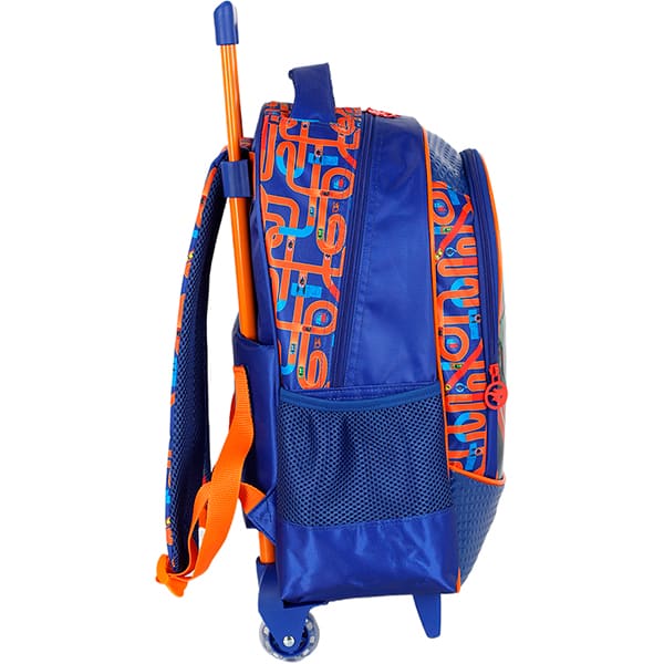 Mochila poli. c/ rodas Hot Wheels azul IC42612HW0 Luxcel PT 1 UN Mochila poli. c/ rodas Hot Wheels azul IC42612HW0 Luxcel PT 1 UN