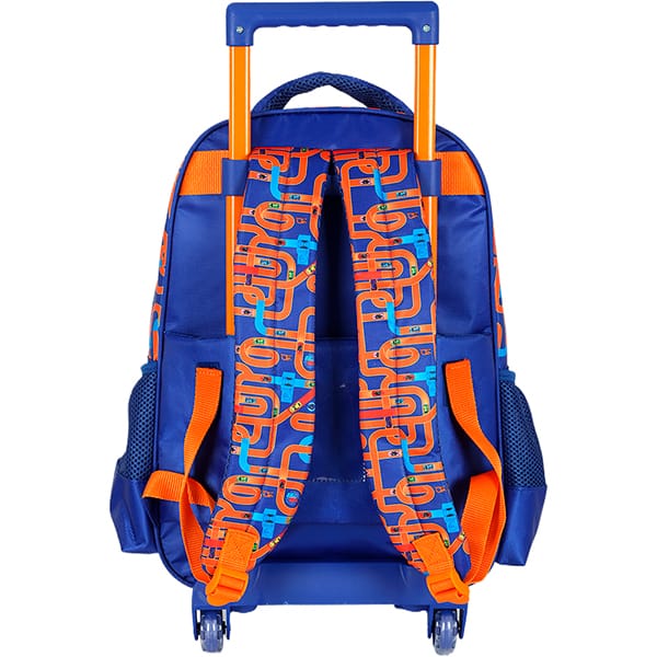 Mochila poli. c/ rodas Hot Wheels azul IC42612HW0 Luxcel PT 1 UN Mochila poli. c/ rodas Hot Wheels azul IC42612HW0 Luxcel PT 1 UN