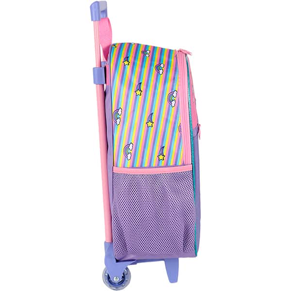 Mochila escolar com rodas, Turma da Mônica, Magali, Mônica e Milena, IC42482MN2800U, Luxcel PT 1 UN Mochila escolar com rodas, Turma da Mônica, Magali, Mônica e Milena, IC42482MN2800U, Luxcel PT 1 UN