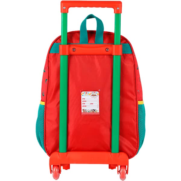 Mochila escolar com rodas, Turma da Mônica, Magali, IC42482MN0400U, Luxcel - PT 1 UN Mochila escolar com rodas, Turma da Mônica, Magali, IC42482MN0400U, Luxcel - PT 1 UN