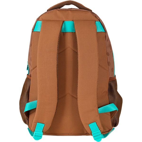 Mochila escolar em poliéster Up4you Capivara, Verde, Luxcel - PT 1 UN