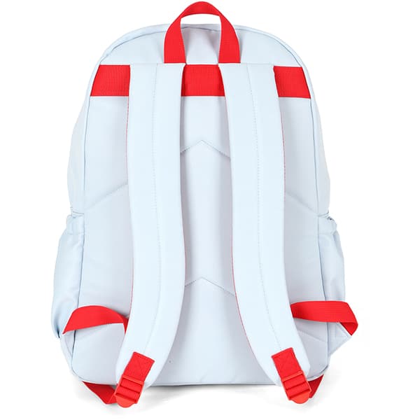 Mochila escolar em poliéster Snoopy, Branca, Luxcel - PT 1 UN Mochila escolar em poliéster Snoopy, Branca, Luxcel - PT 1 UN