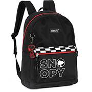 Mochila escolar em poliéster, Snoopy, Preto, MS49721SN0600U, Luxcel - PT 1 UN Mochila escolar em poliéster, Snoopy, Preto, MS49721SN0600U, Luxcel - PT 1 UN