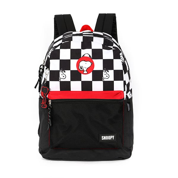 Mochila escolar em poliéster, Snoopy, Vermelho, MS49721SN0400U, Luxcel - PT 1 UN Mochila escolar em poliéster, Snoopy, Vermelho, MS49721SN0400U, Luxcel - PT 1 UN